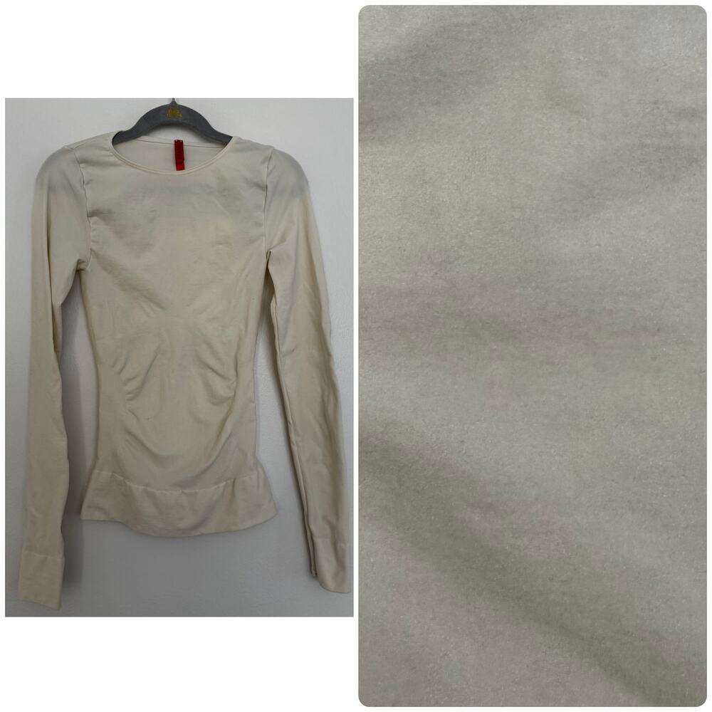 Spanx On Top In Control 978 Boatneck Long Sleeve Shaping Top